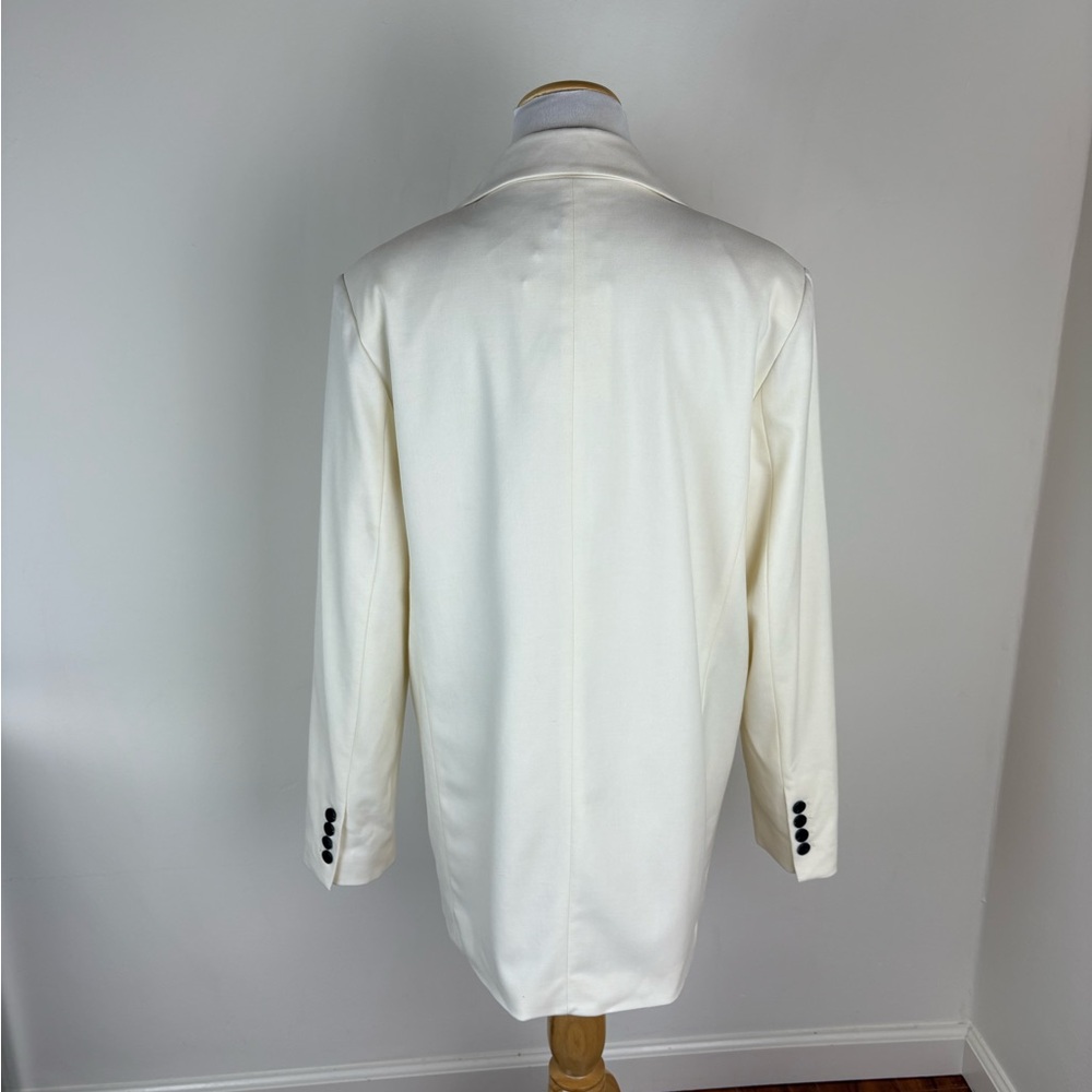 NWT DISSH Beckham Oversized Blazer Jacket Cream Size 6 - Picture 7 of 11